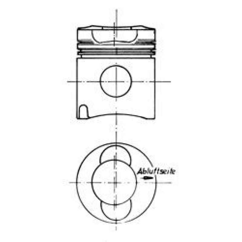 Поршень 02236683 Deutz 913C (d=102mm)