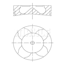 Поршень MAN D2876 LE103 (51025006002) 